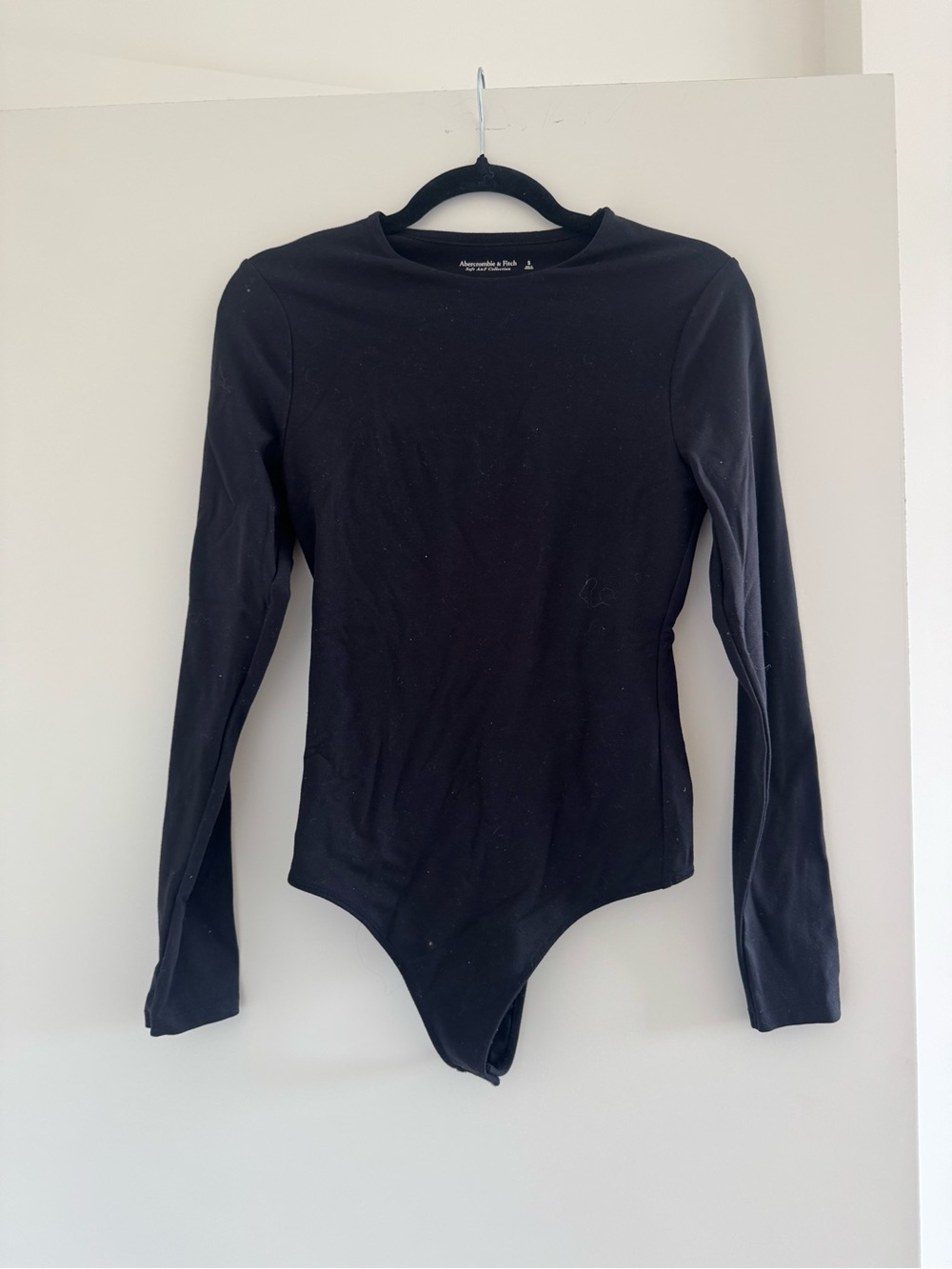 Abercrombie & Fitch Black Long-Sleeve Bodysuit